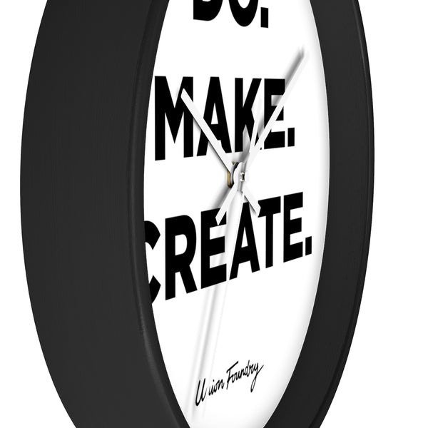DO.MAKE.CREATE. Wall Clock