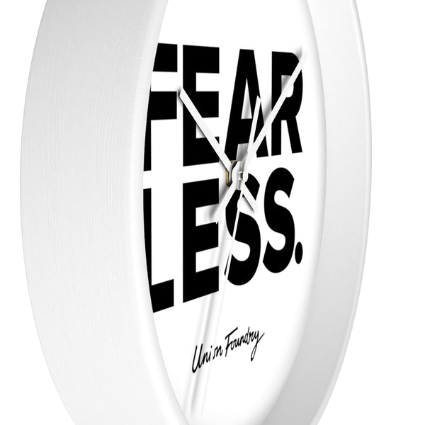 Fear Less Wall Clock