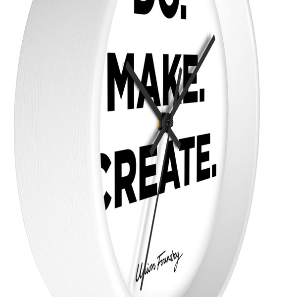 DO.MAKE.CREATE. Wall Clock