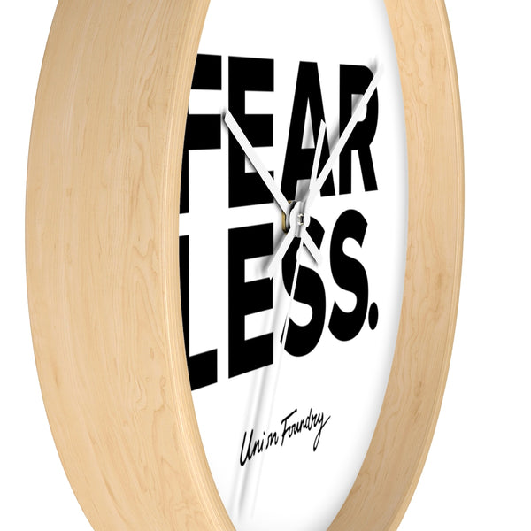 Fear Less Wall Clock
