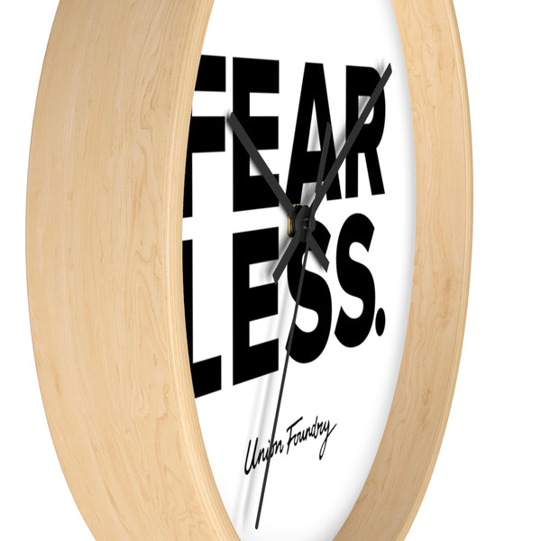 Fear Less Wall Clock