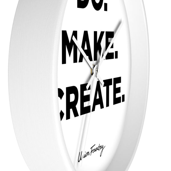 DO.MAKE.CREATE. Wall Clock