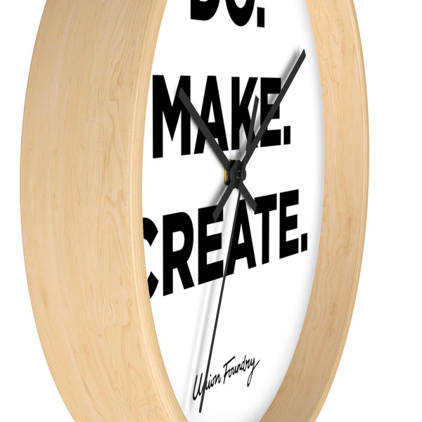 DO.MAKE.CREATE. Wall Clock