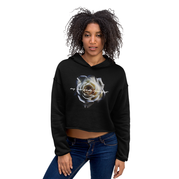 Rose of Sharon Crop Hoodie