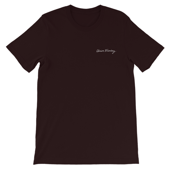 Standard Embroidered Tee - Black