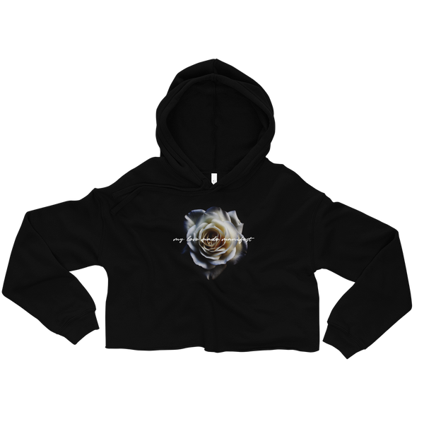 Rose of Sharon Crop Hoodie
