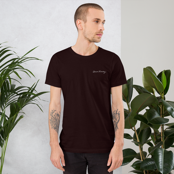 Standard Embroidered Tee - Black