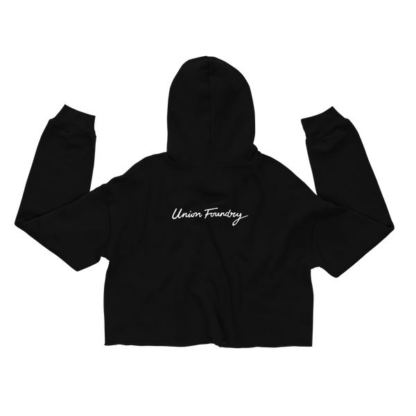 Rose of Sharon Crop Hoodie