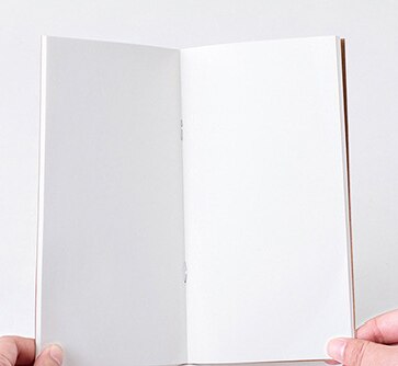 1 Pcs Creative Traveler's Notebook Refill Replace Inner Core Notebook In Fun Travel Diary Journal Notebook Stationery